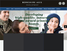 Tablet Screenshot of berkshireaxisdevelopment.com